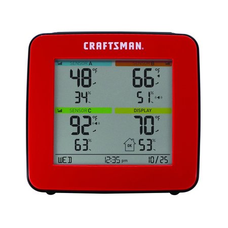 Craftsman Multi-Room Thermometer CMXWDCR01091
